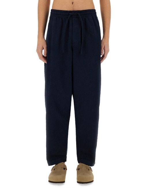 Earth Alva Pants-Uomo di YMC in Blue da Uomo