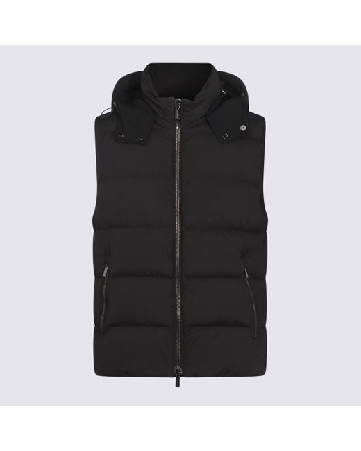 Coats Blacks And Greys-Uomo di Moorer da Uomo