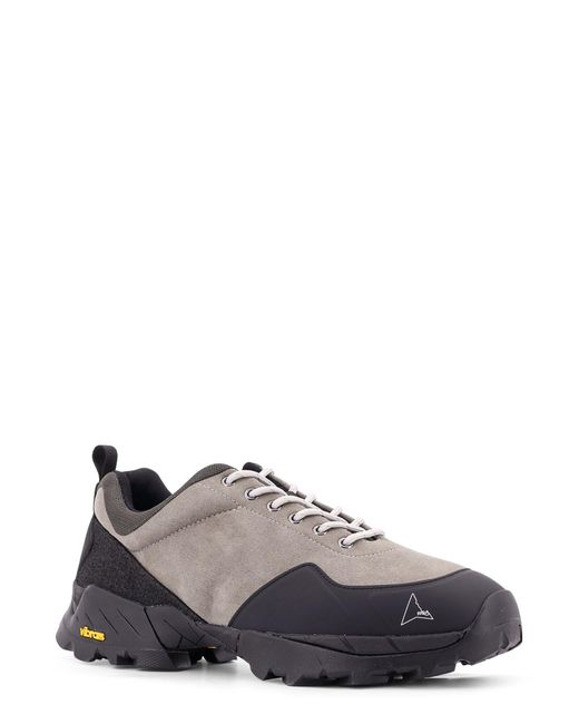 Roa Gray Neal Low-Top Suede Sneakers for men