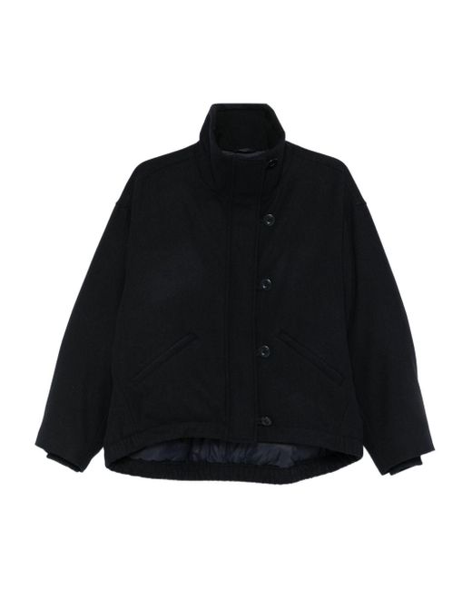 Emporio Armani Black Coats And