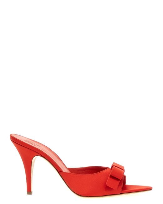 Gia Borghini Red Honorine Sandals