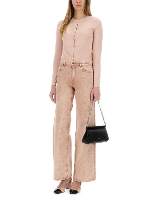 MICHAEL Michael Kors Natural Slim Fit Cardigan