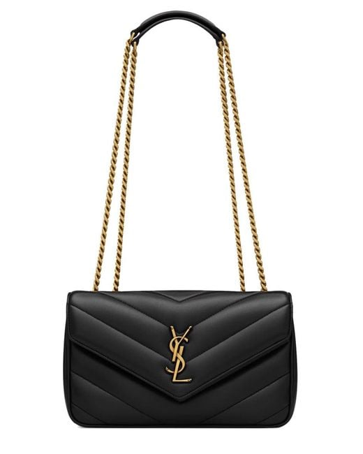 Bag "Loulou" Small-Donna di Saint Laurent in Black