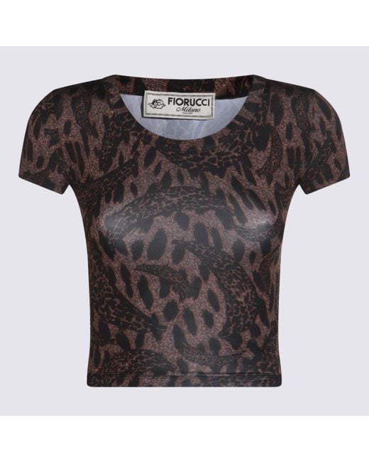Fiorucci Black T-Shirts And Polos