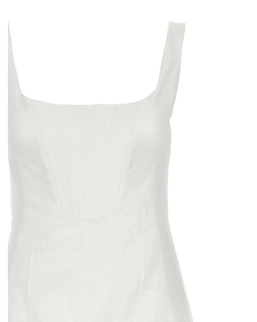 Tuta corsetto di Stella McCartney in White