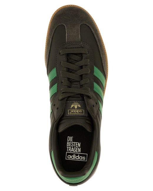 Adidas Originals Green Samba Og Sneakers for men