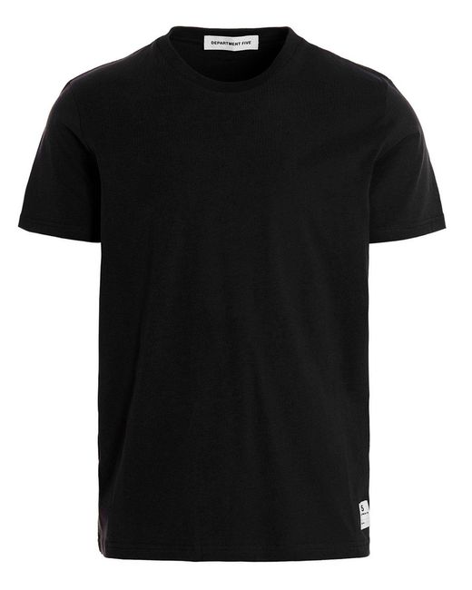 Department 5 Black 'cesar' T-shirt for men