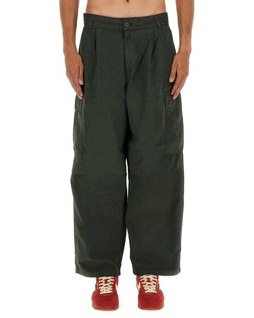 Carhartt Green Cargo Pants "cole" for men