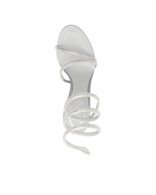 Rene Caovilla White Shoes