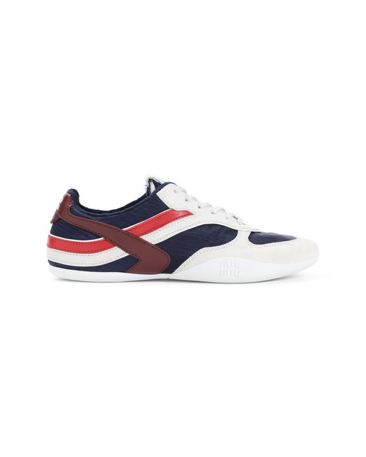 Miu Miu Blue Sneakers