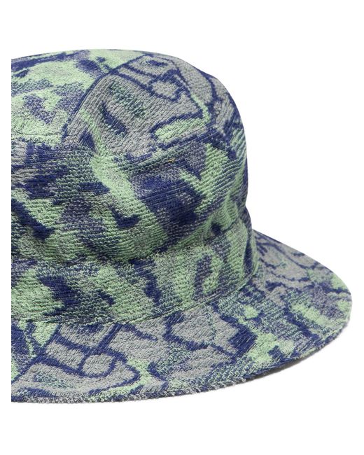Needles Blue "Abstract Pile" Cap for men