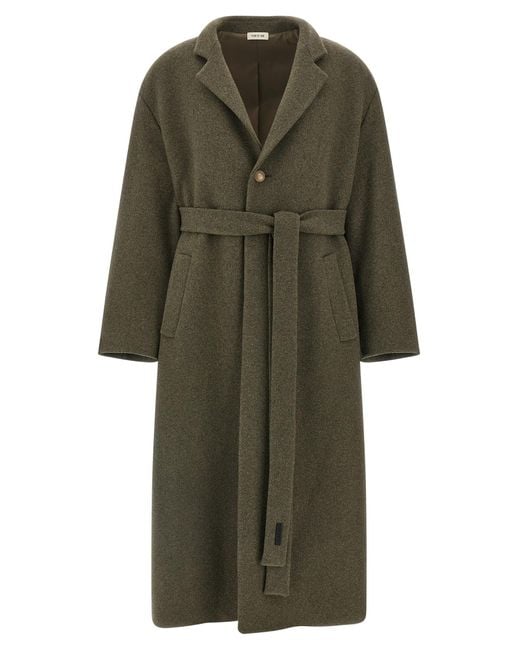 Fear Of God Green 'Relaxed' Coat for men