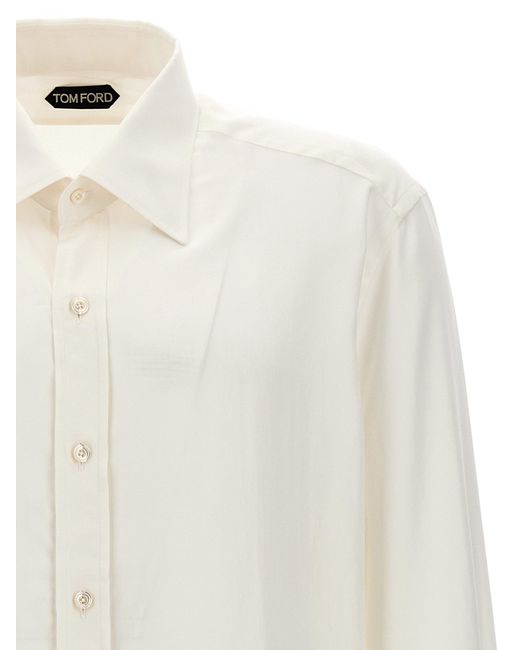 Parachute Camicie Bianco di Tom Ford in White da Uomo