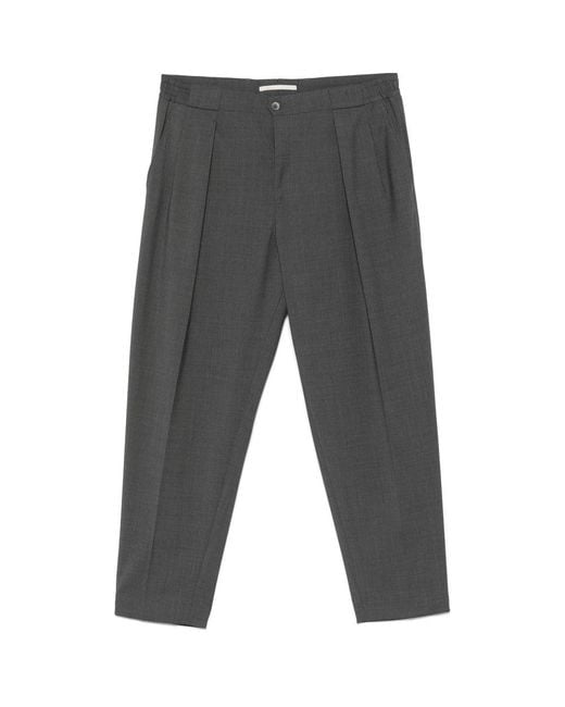 Pantaloni Lana-Uomo di Briglia 1949 in Gray da Uomo