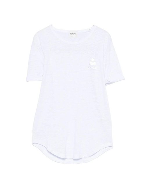 T Shirt Bianco-Donna di Isabel Marant in White