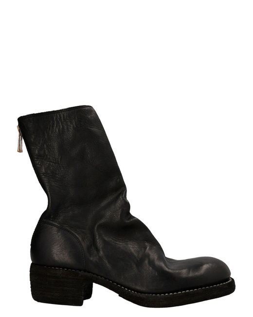 Guidi Black '788zx' Ankle Boots