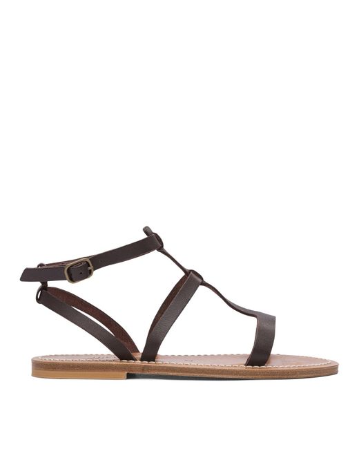 K. Jacques Multicolor Sandals Brown