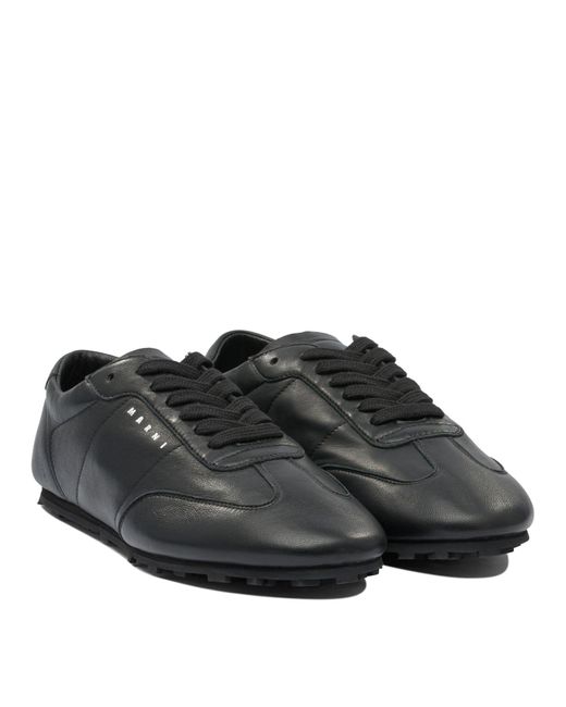Marni Black "Softy Soccer" Sneakers