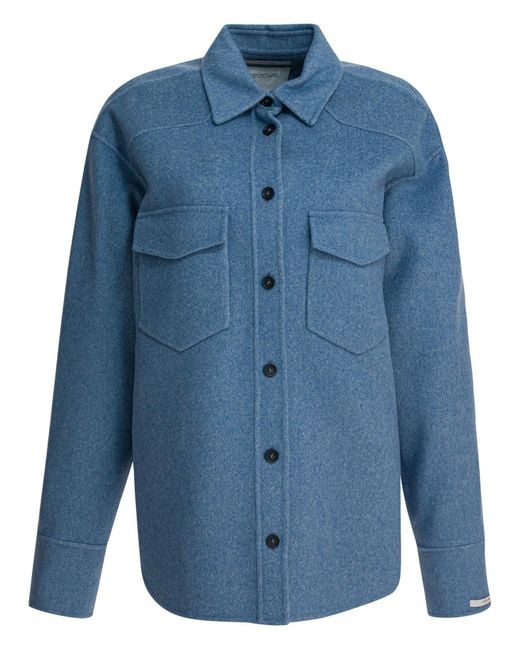 Max Mara Jackets & Coats Jackets And Coats Light Blue