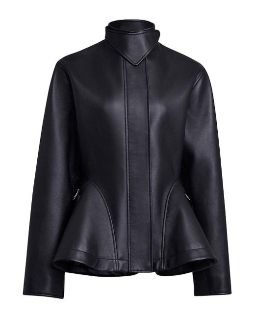 Alaïa Black Peplum Jacket