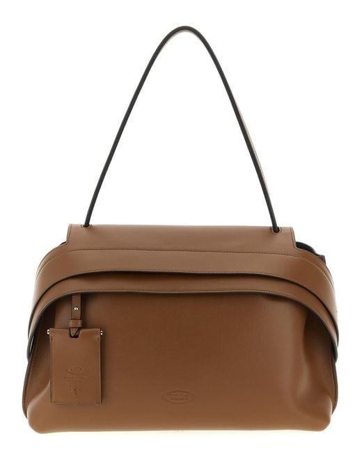 Tod's Brown Tod Shoulder Bags