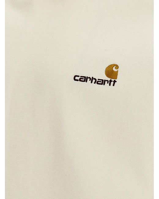 Carhartt White American Script Sweatshirt for men