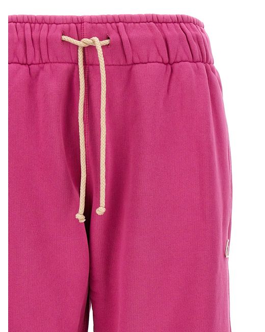 Autry Pink Logo Joggers Pants