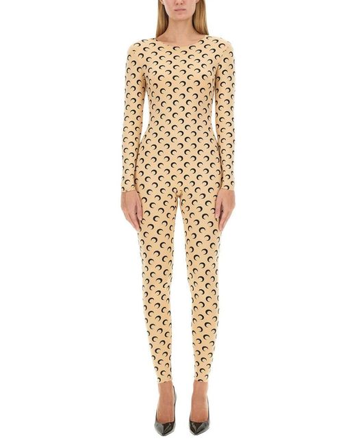 Tuta "Moon"-Donna di MARINE SERRE in Natural