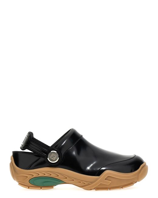 Fendi Black Lab Flat Shoes for men