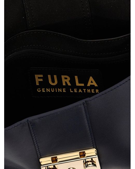 Furla Black Metropolis S Remix Shoulder Bags
