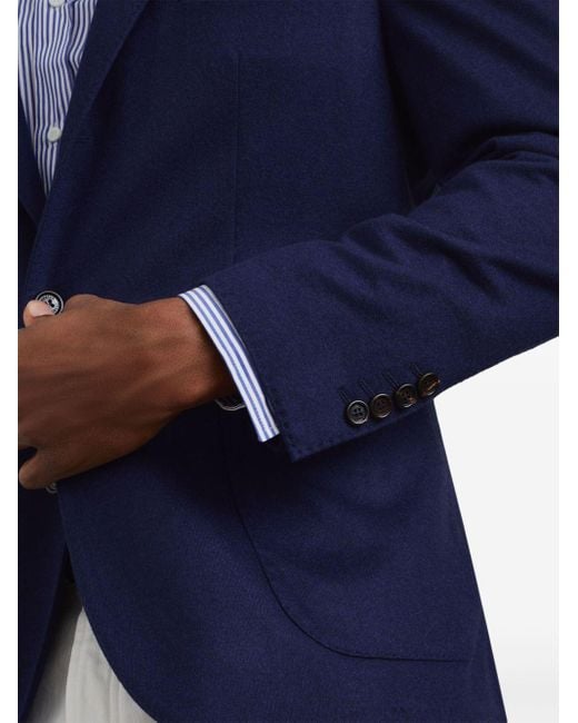 Brunello Cucinelli Blue Coats & Jackets for men