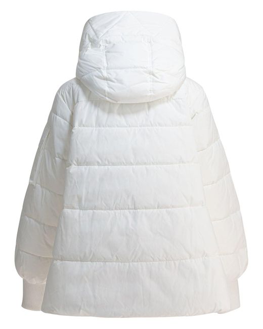 Pinko White Crusca Down Jacket