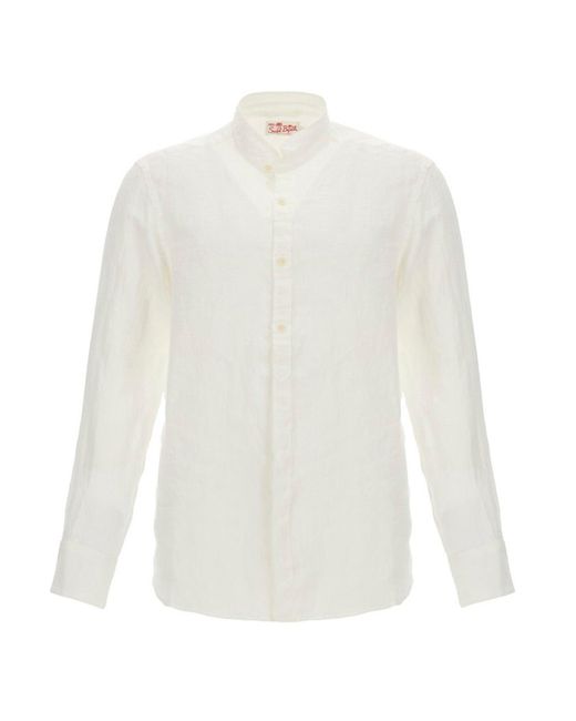 Mc2 Saint Barth White Klarke Shirt for men