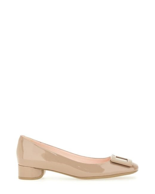 Roger Vivier Natural Décolleté "Roundy"