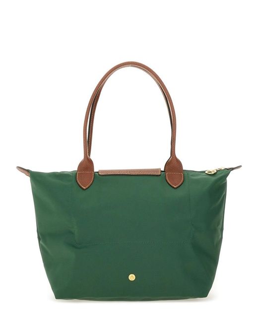 Longchamp Green "Le Pliage" Bag