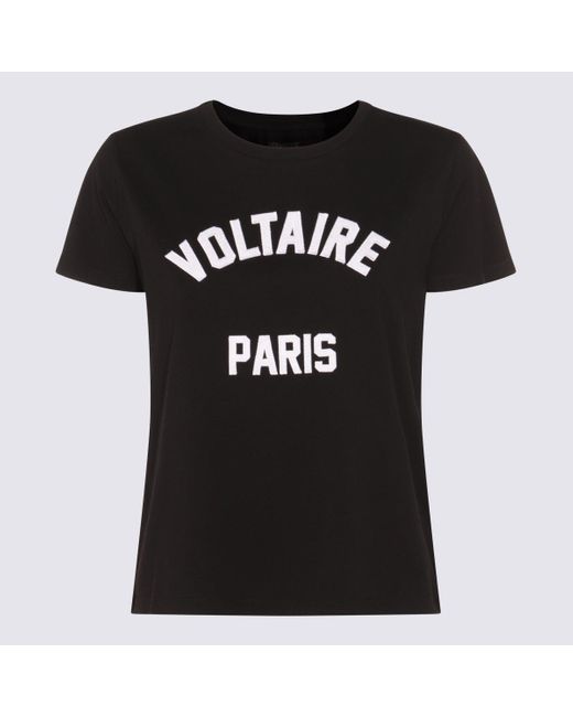 T-Shirts And Polos Blacks And Greys-Donna di Zadig & Voltaire