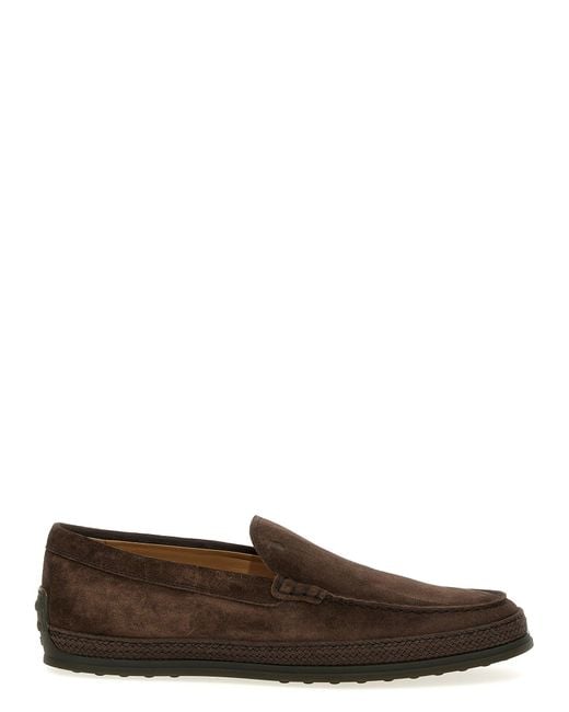 Tod's Brown Loafers for men