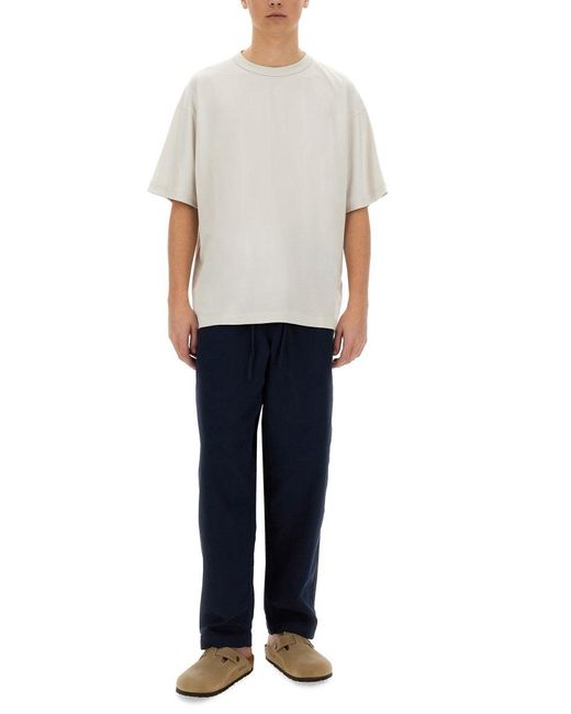 Earth Alva Pants-Uomo di YMC in Blue da Uomo
