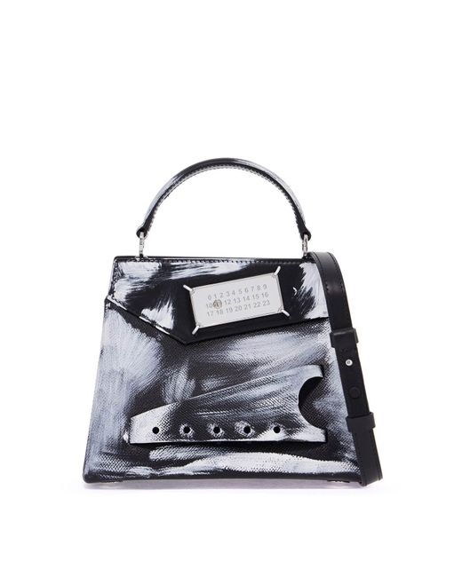 Borsa A Mano Snatched Piccola-Donna di Maison Margiela in Blue