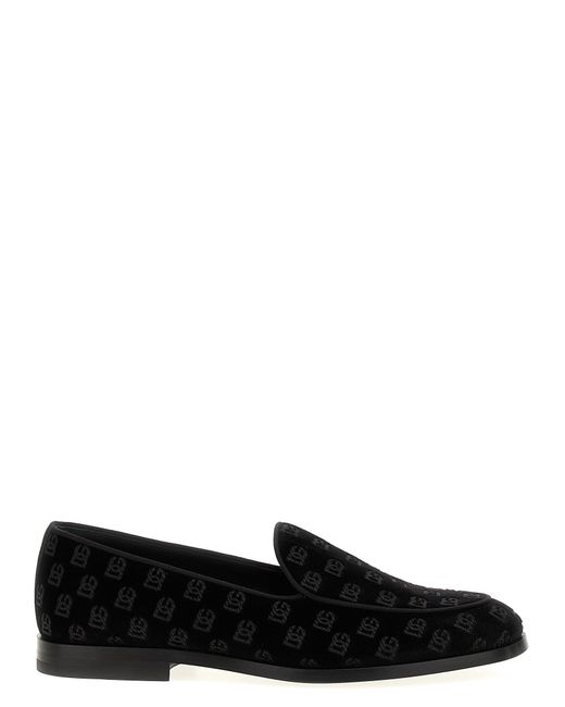 Mocassini Vivaldi di Dolce & Gabbana in Black da Uomo