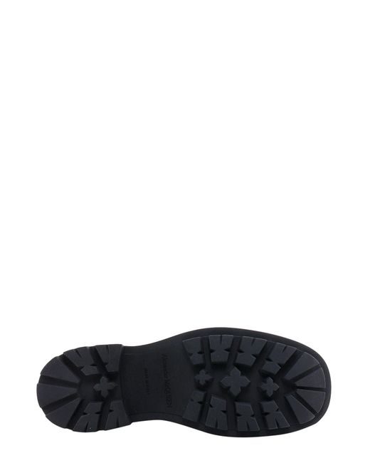 Alexander McQueen Black Lace-Up Shoe for men