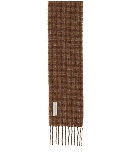Our Legacy Brown Scarf "Summer" for men