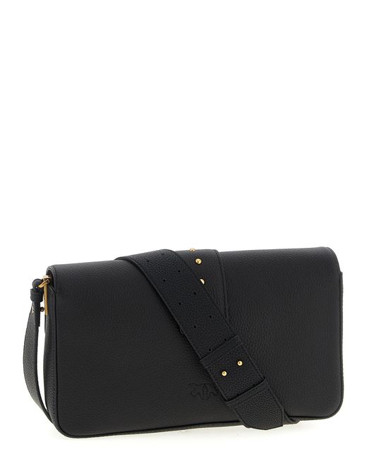 Pinko Black 'Love One Classic' Crossbody Bag