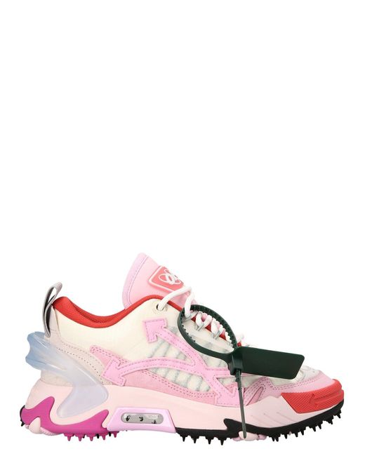 Off-White c/o Virgil Abloh Pink Off-whitetm Odsy 2000 Leather & Mesh Sneaker