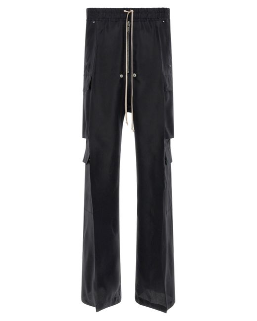 Rick Owens Black 'Cargobelas' Pants for men
