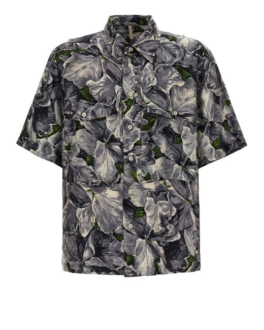 sunflower Black Aop Shirt, Blouse for men