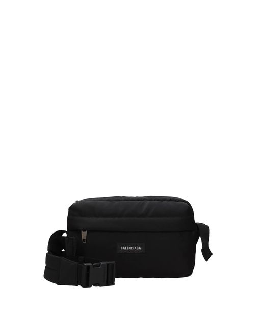 Balenciaga Crossbody Bag Fabric Black for Men Lyst