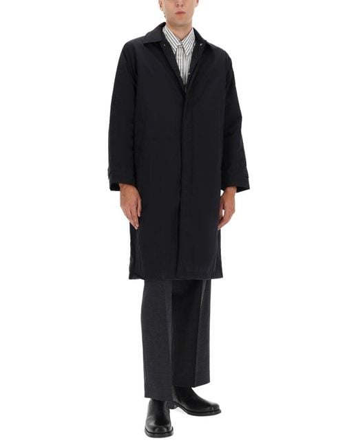 sunflower Black Wide Pleated Pants for men