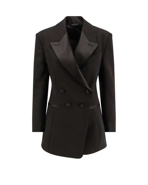 Givenchy Black Tuxedo Balzer With Satin Lapel