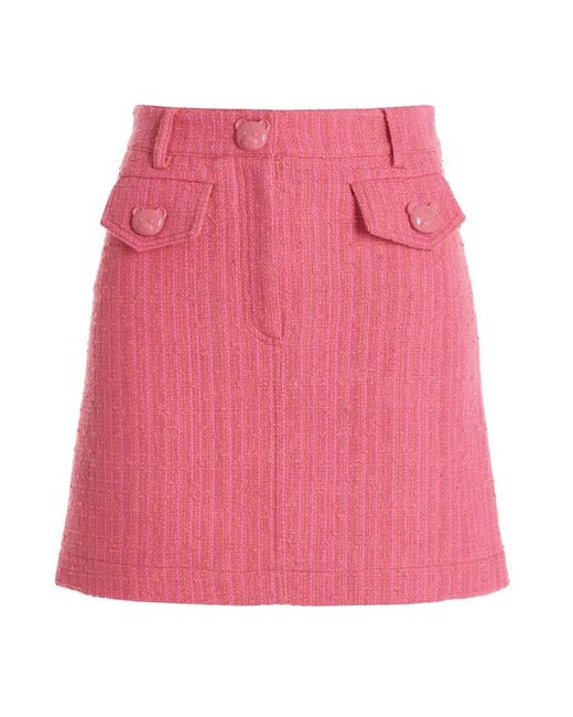 Moschino Pink Gonna Mini Tweed